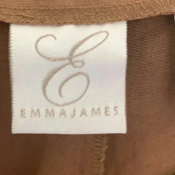 Emma James linen pants size 12- Camel color - Picture 5 of 8